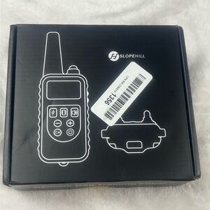 SLOPEHILL Remote Dog Training Collar Black Waterproof Pet Obedience Aid